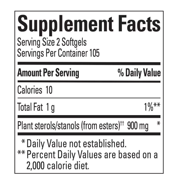 Nature Made CholestOff Plus with Plant Sterols Dietary Supplement 210 Softgels