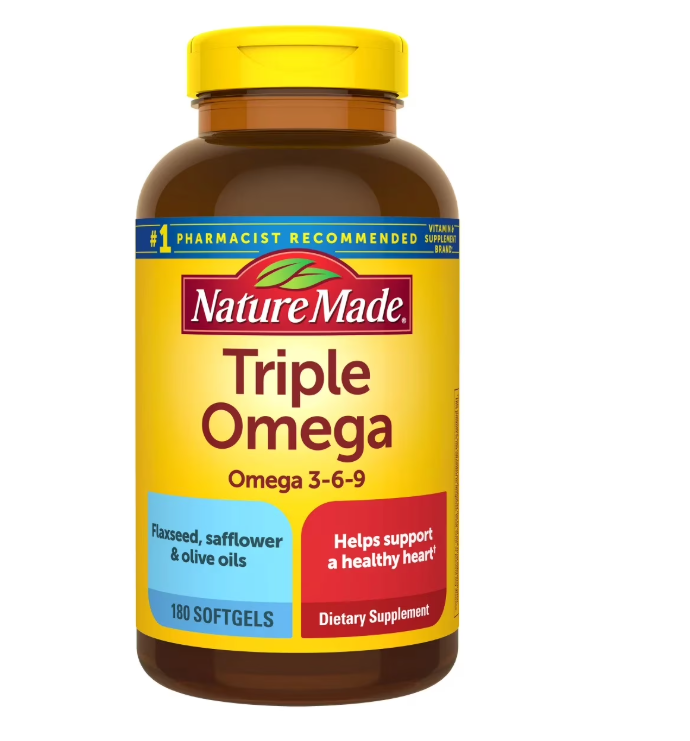 Nature Made Triple Omega, 180 Softgels