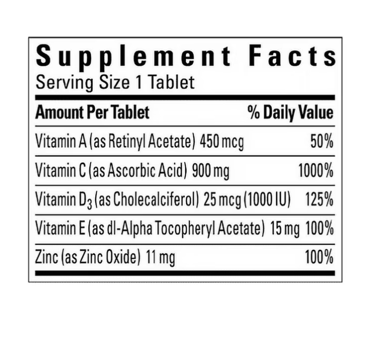 Nature Made Super C Immune Complex, 200 Tablets