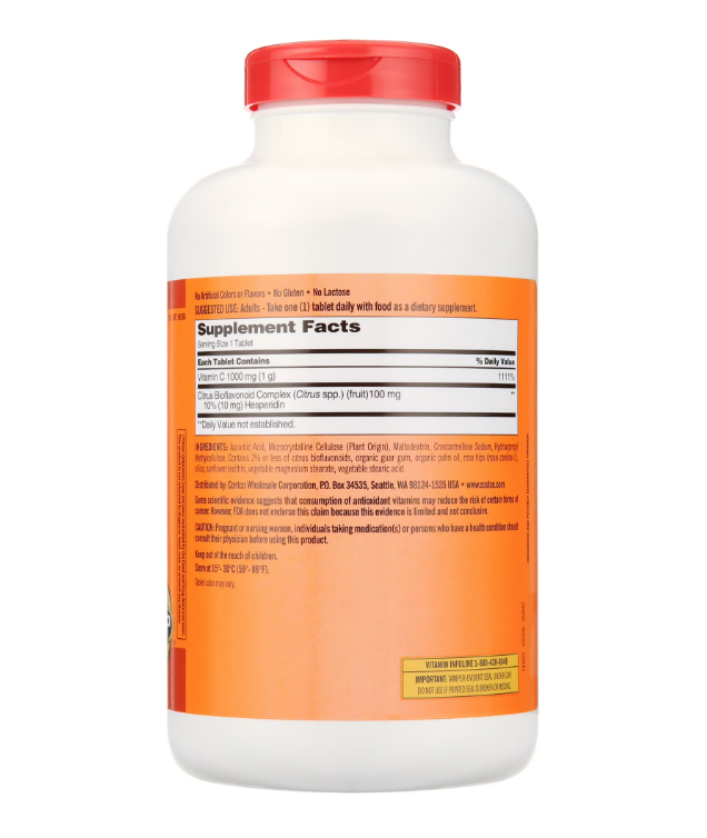 Kirkland Signature Vitamin C 1000 mg., 500 Tablets